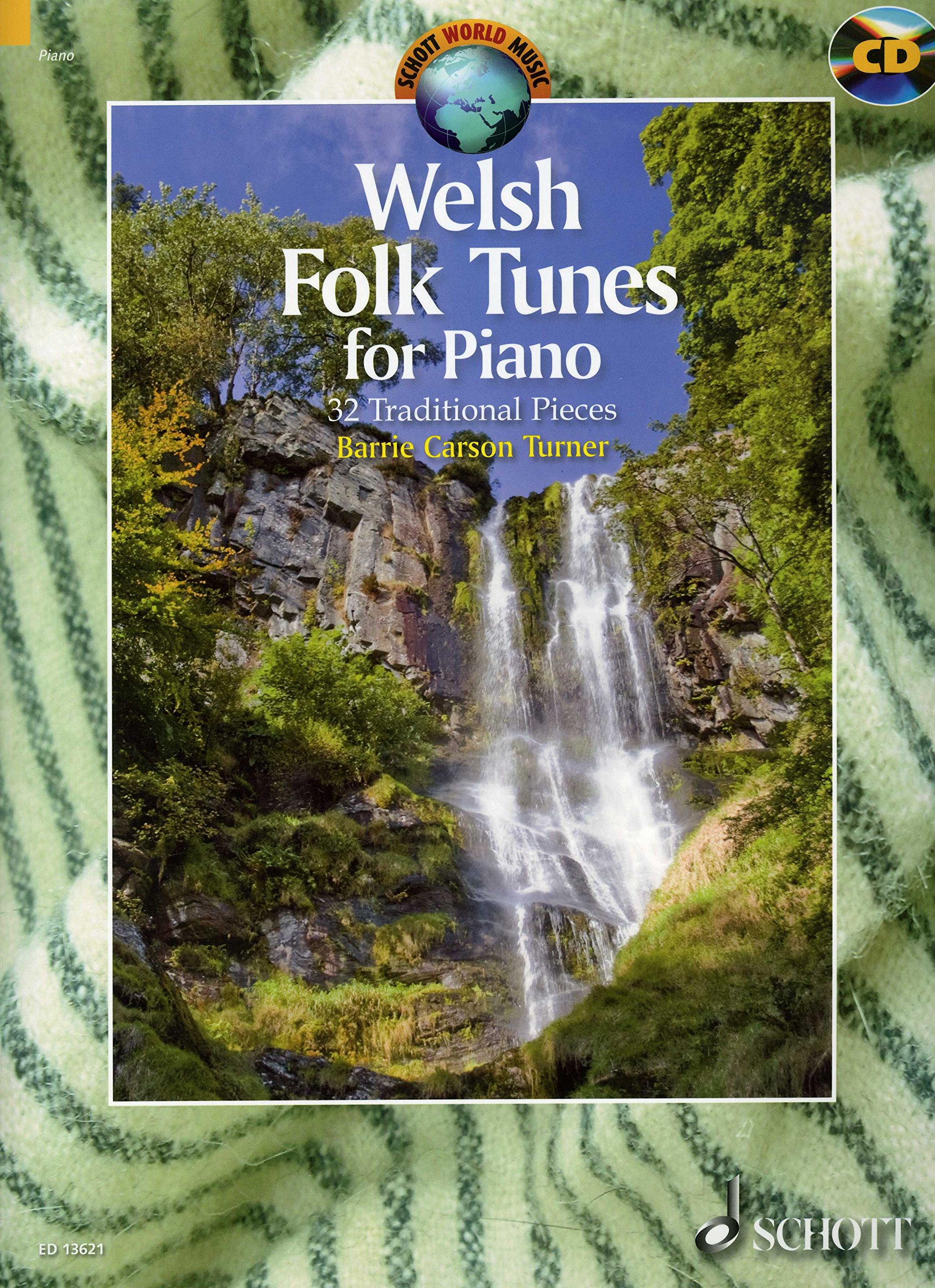 Welsh Folk Tunes for Piano - 32 Traditional Pieces - Schott World Music - piano - edition with CD - ( ED 13621 )