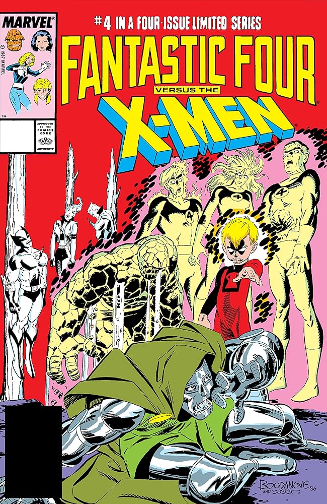 アメコミ・英語　X-MEN＋FANTASTIC FOUR: 4X Marvel X4 Starring the X-MEN & FANTASTIC FOUR (2005) Yoshida