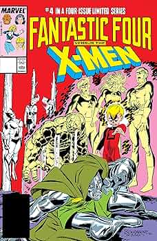 Amazon.com: Fantastic Four vs. X-Men (1987) #4 (of 4) eBook