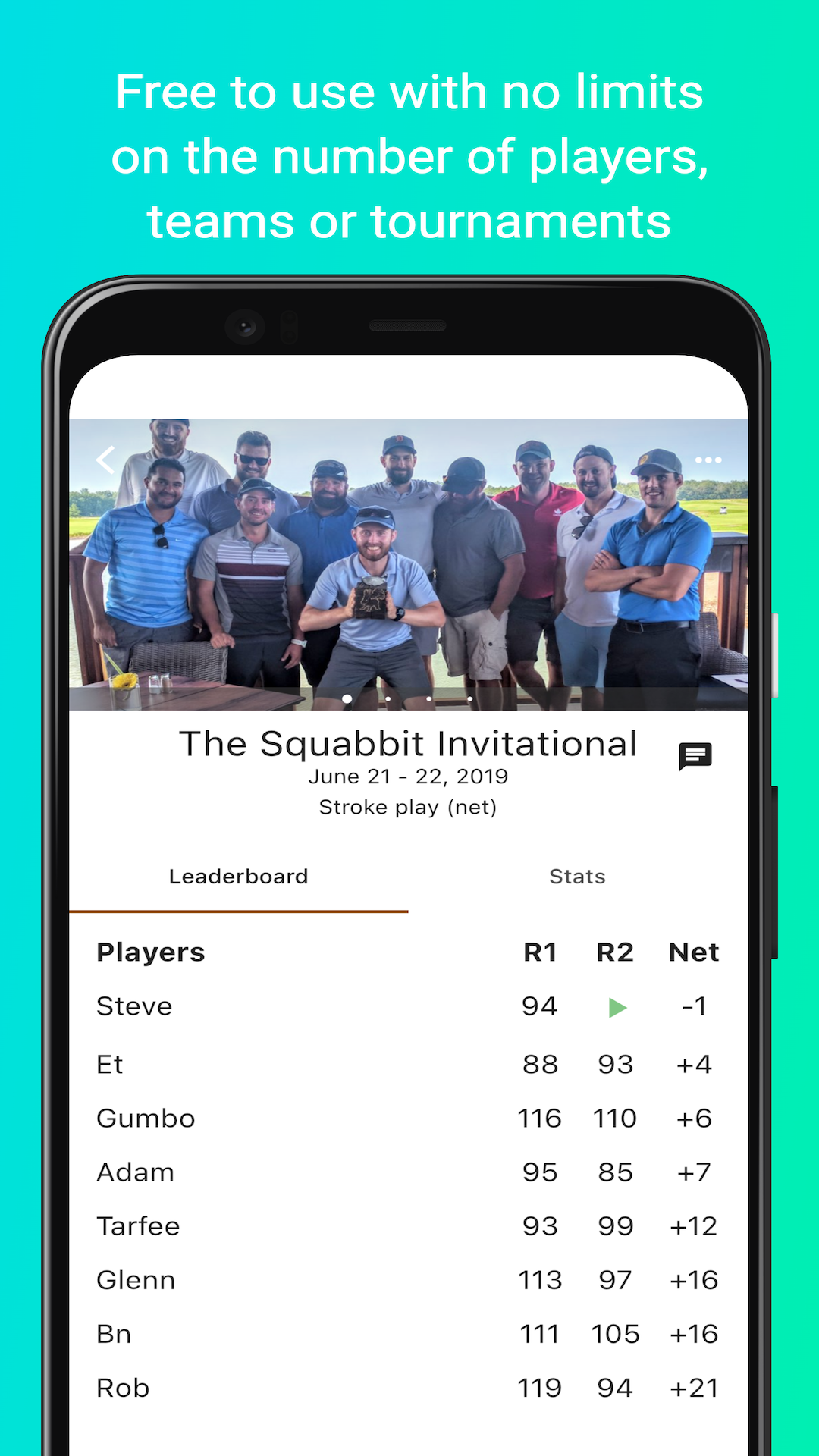 Squabbit Golf Tournament App App on Amazon Appstore