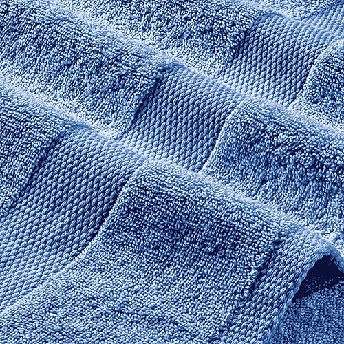 Miniatura 261 de White Classic Wealuxe - Toallas de mano de algodón, suaves y ligeras, 16 x 27 pulgadas, paquete de 12 unidades, multicolor