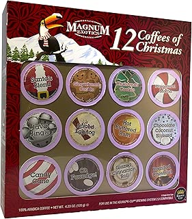 Magnum Taste of the Exotic 12 Coffees of Christmas, Single Serve, 12 Count - coolthings.us