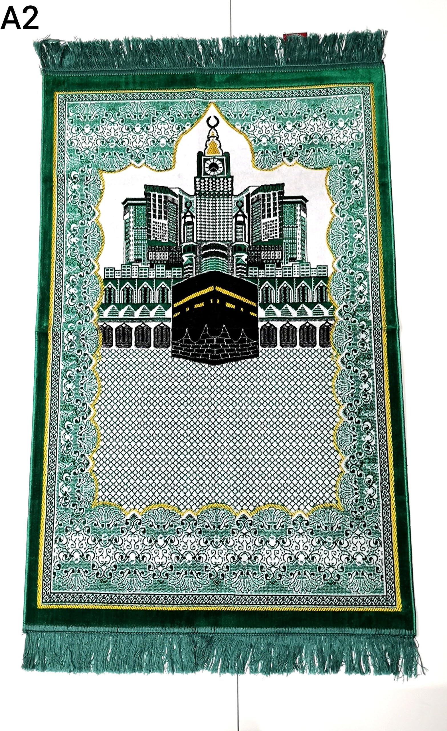 {A2} Extremely beautiful quality prayer mat.by Minwal.made in Saudi Arabia- Adult size