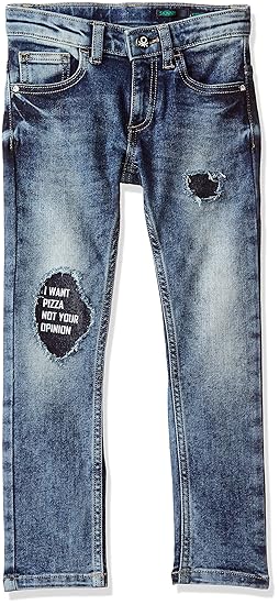 United Colors of Benetton Boys Regular Fit Jeans