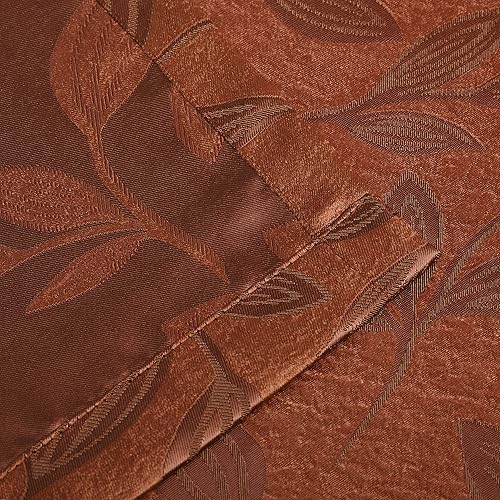 Miniatura 5 de Superior Cortinas opacas, oscurecimiento de la habitación para dormitorio, bloqueo solar, térmicas, cortinas bohemias modernas, colección de hojas,