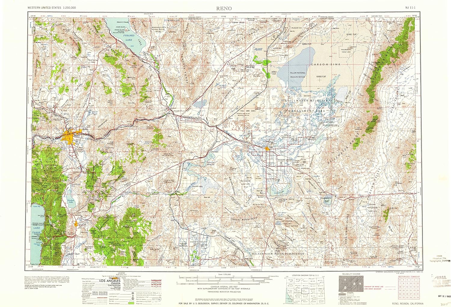 Amazon Com Yellowmaps Reno Nv Topo Map 1 250000 Scale 1 X 2 Degree Historical 1960 Updated 1960 22 X 31 9 In Polypropylene Sports Outdoors Amazon Com Yellowmaps Reno Nv Topo Map 1 250000 Scale 1 X 2 Degree Historical 1960 Updated 1960 22 X 31 9 In Polypropylene Sports Outdoors