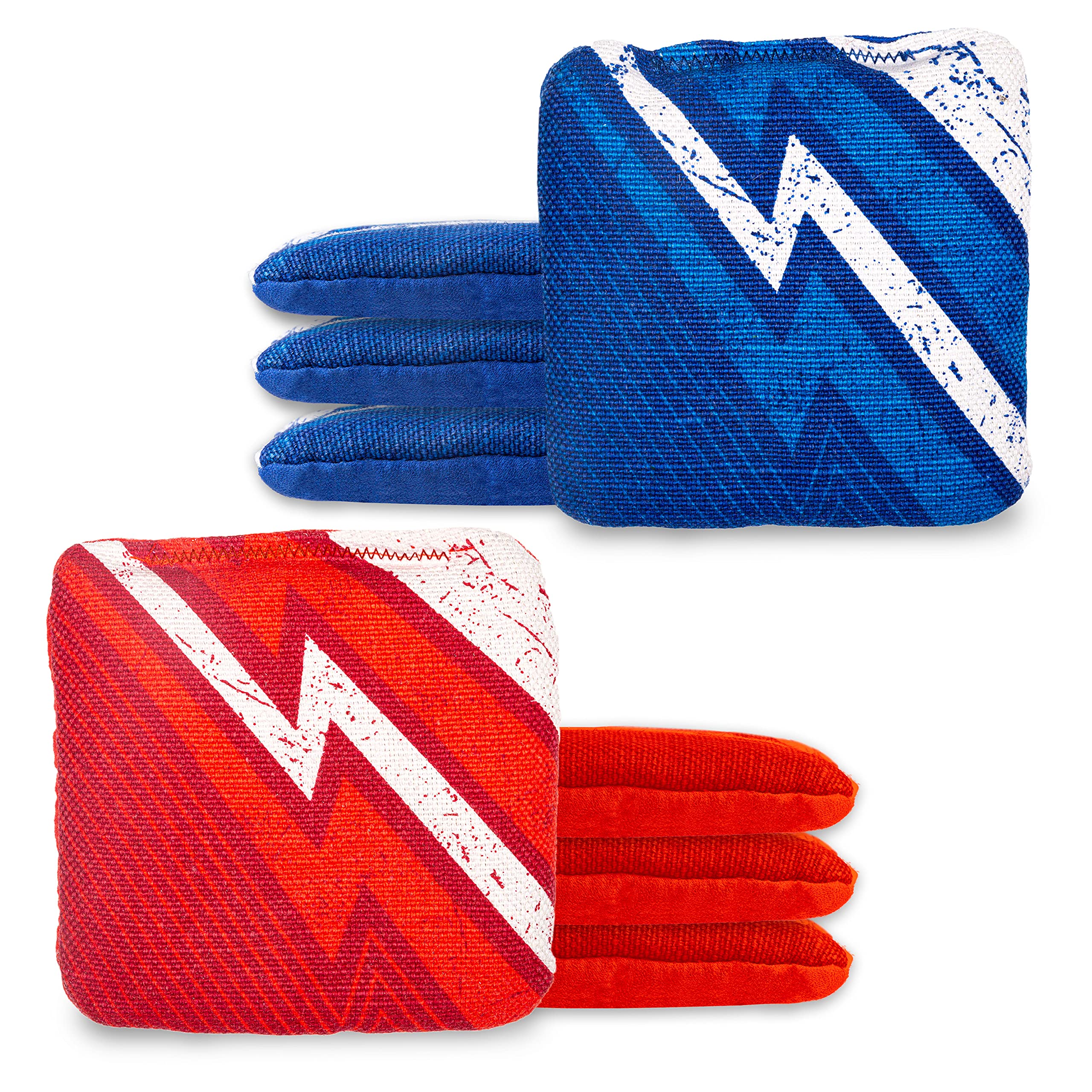 Play Platoon Tournament Series Cornhole Bags - Pro Style Dual Sided Slick and Sticky Side Bags - Designed in USA