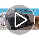 anfie Weighted Blanket Kids (36"x48" 5lbs), Weighted Blanket Cooling Blanket for Sleeping,Throw Size Breathable Blanket with Premium Glass Bead(Space Grey) - Image 8