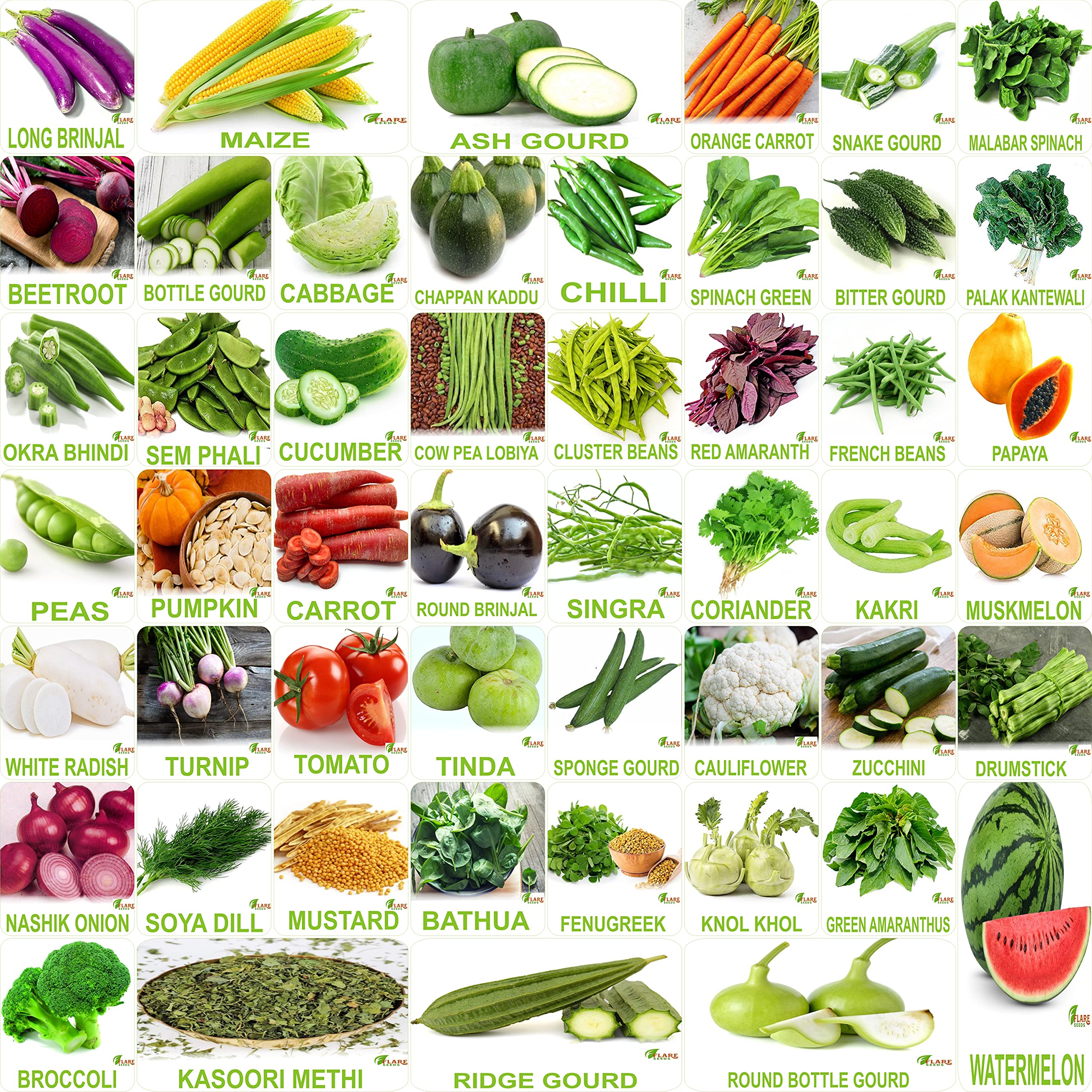 FLARE SEEDS No.1 Organic, Winter, Summer, Home Garden, Seeds Bank, Vegetable 50 Seeds Combo (B09C3ZR8TW) Amazon Price History, Amazon Price Tracker