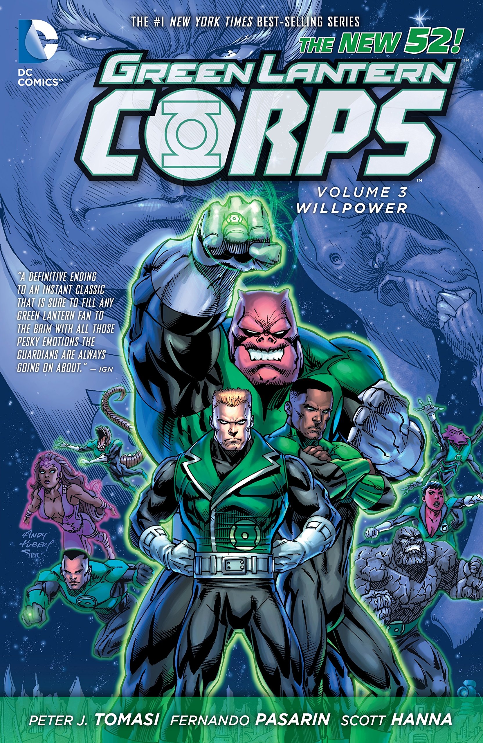 Green Lantern Corps Vol. 3: Willpower (The New 52) Paperback – 17 Jun. 2014
