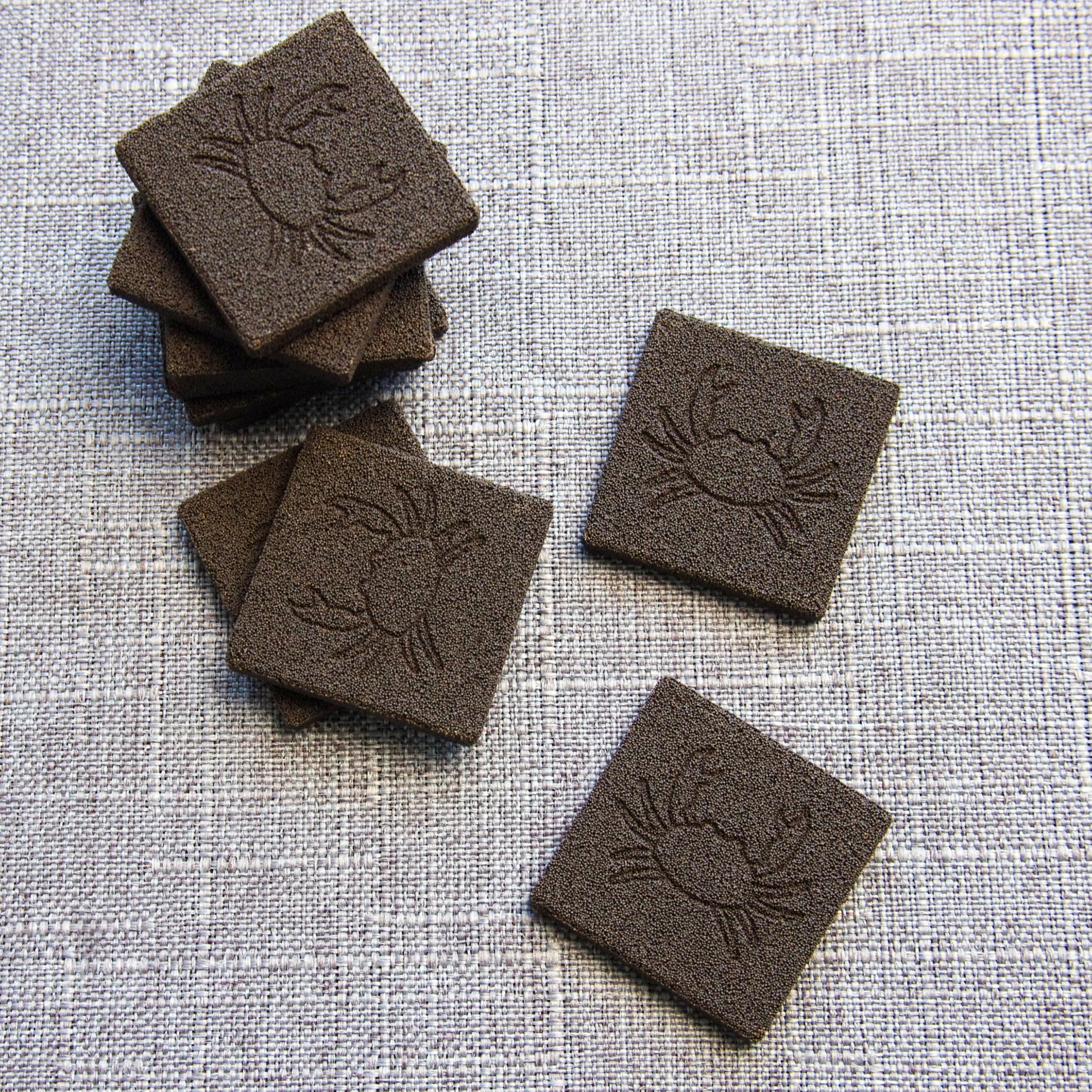 Coral Plug Holder,Ceramic Coral Frag Rack Base - Coral Stand for LPS & SPS Corals, Reef Tank, 40x40x5mm, Perfect for Coral Fragging, SPS Coral Separation & LPS Frag Cutting, ?6pcs/Set?