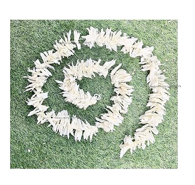 SPHINX Artificial Jasmine, Fabric Mogra Gajra Decorative Garland Multipurpose Torans/Backdrop Hangings/ for backdrop decorations, wall decor, wall hangings, housewarming – (Approx 5 ft, 5 Pieces)