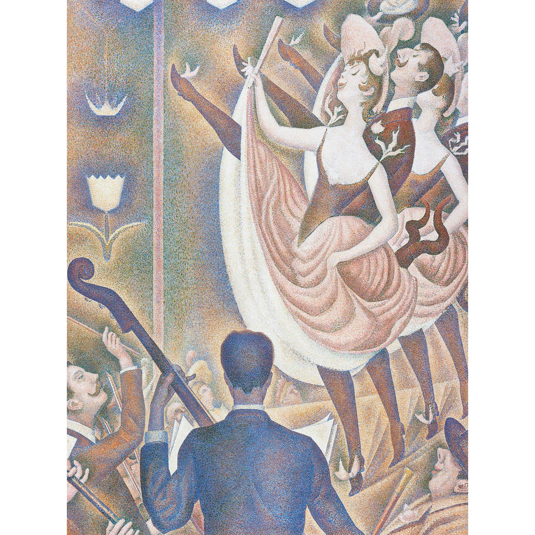 Georges Seurat Le Chahut Large Wall Art Print Canvas Premium Poster Mural