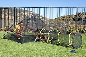 Outback Jack Kitty Compound Cat Playpen Tent and Tunnel
