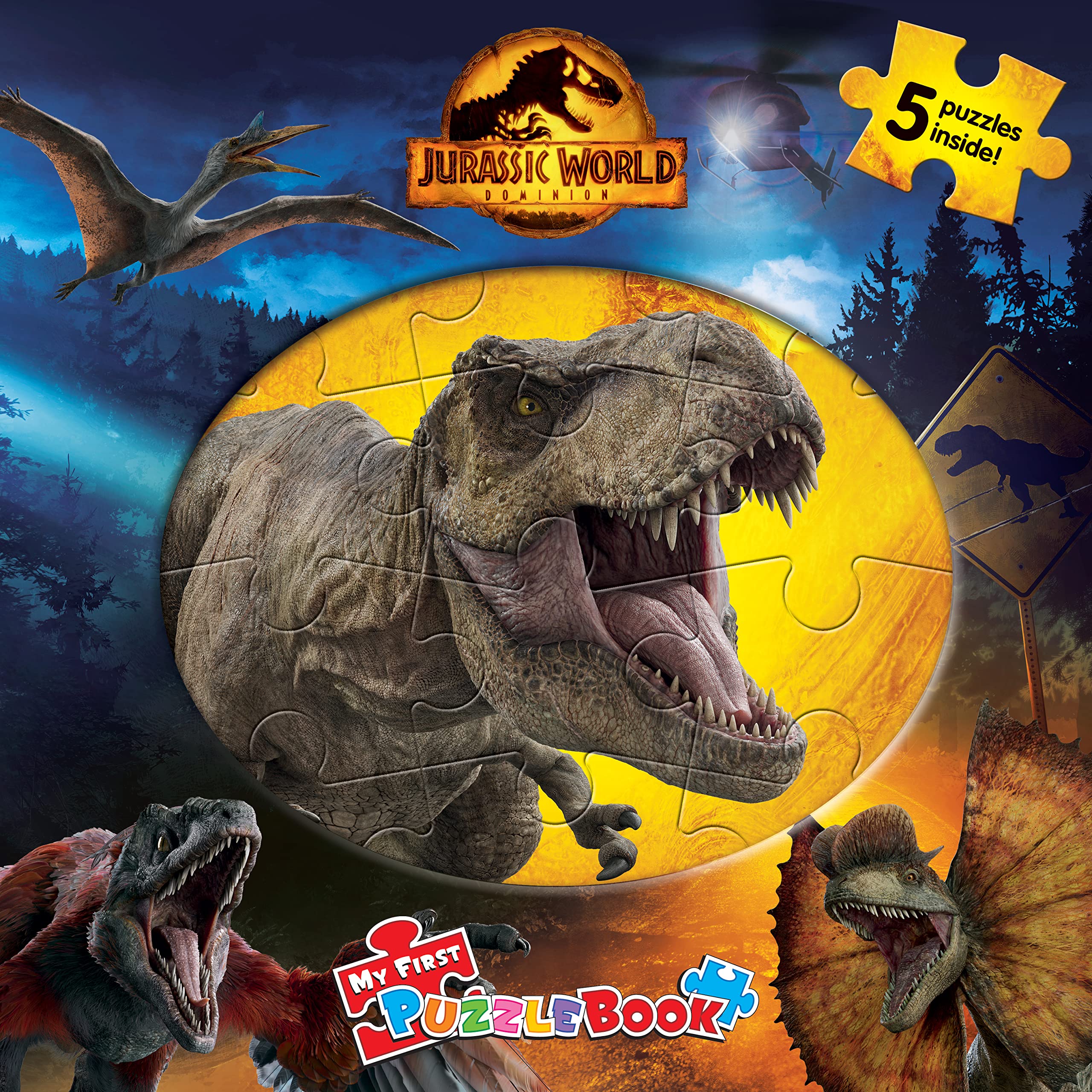 UNIVERSAL JURASSIC WORLD MY FIRST PUZZLE BOOK