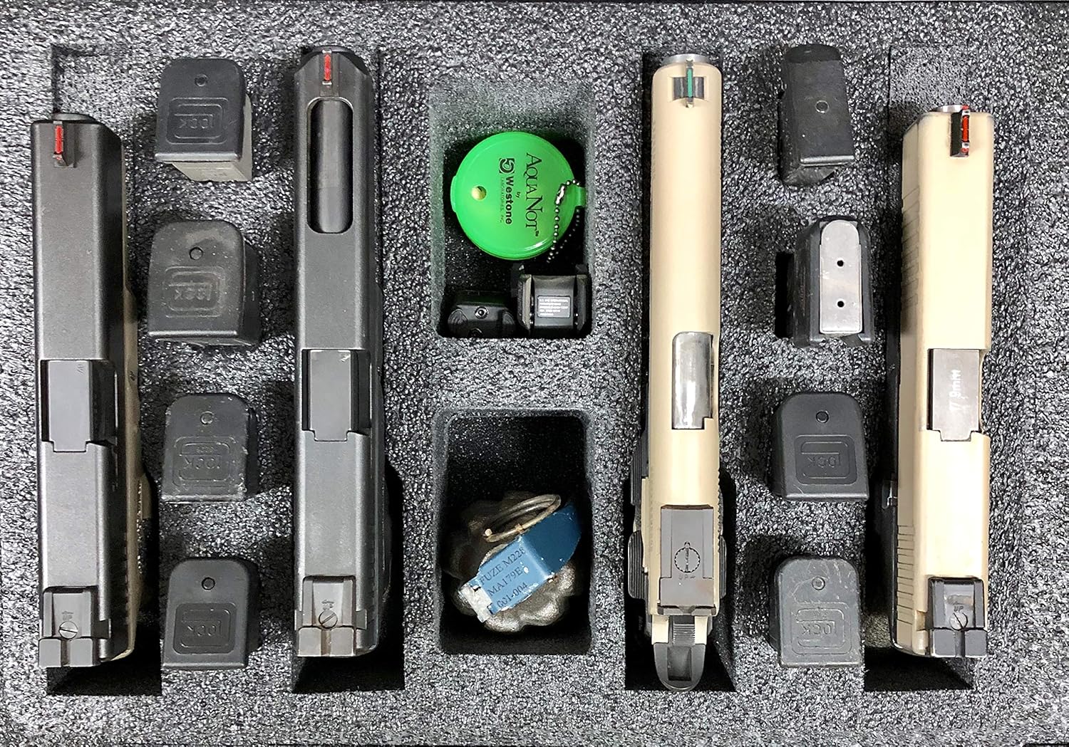 GUNFORMZ Custom Gun Case Foam Insert for Pelican 1450 CASE