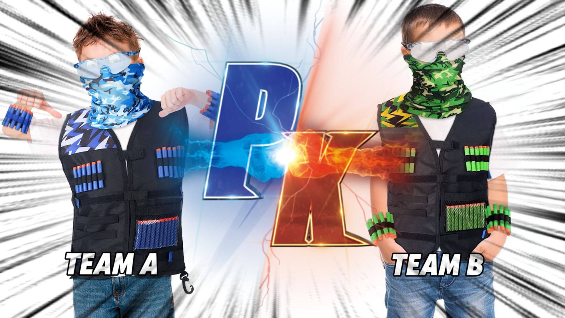 Amazon.com: Sosation 8 Sets Kids Tactical Vest Compatible with