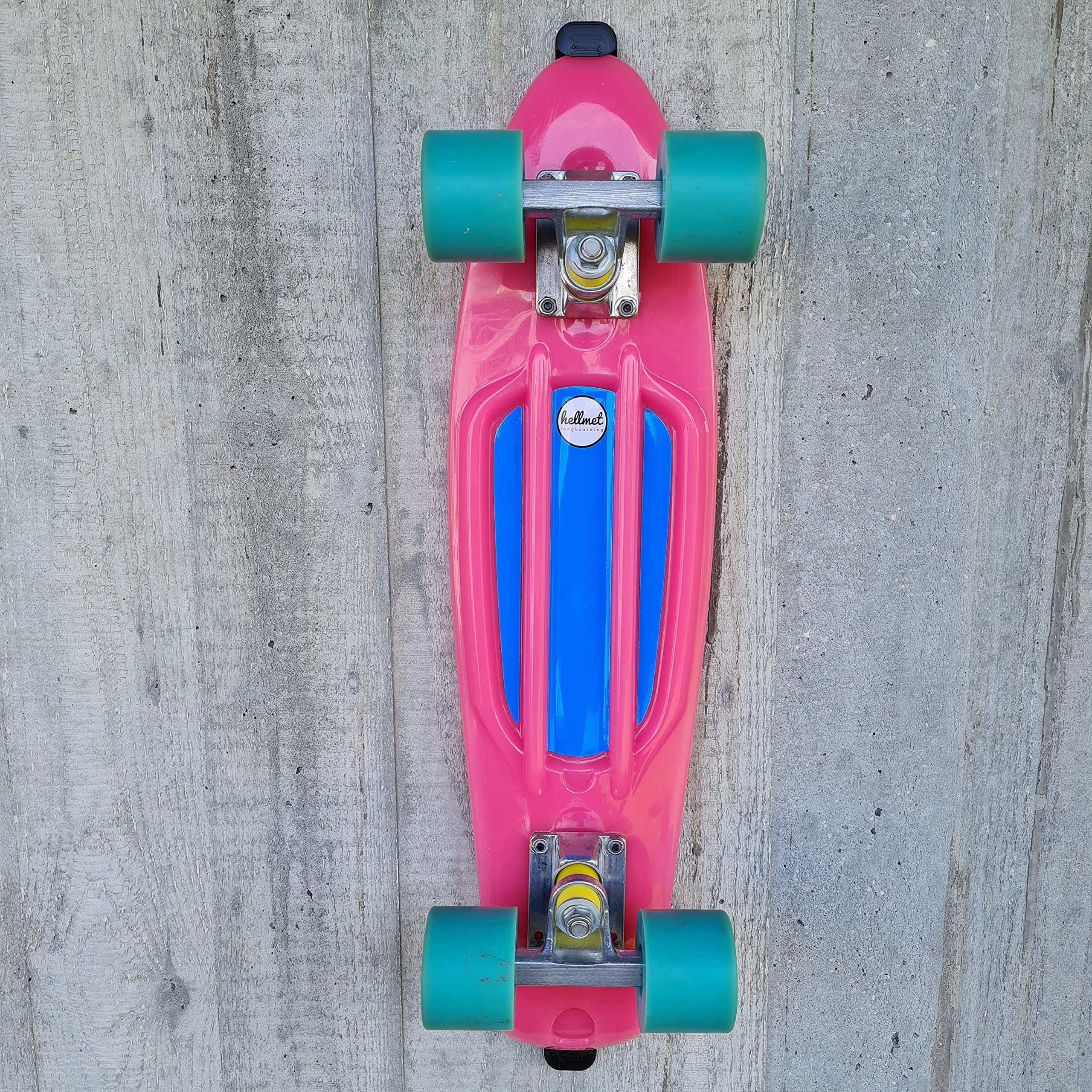 Support Mural pour Skateboard (réglable) – Backside Visible – Impression 3D Professionnelle – Support pour Fixation et Suspension de Skate Board au Mur – Support Mural Vertical en Noir