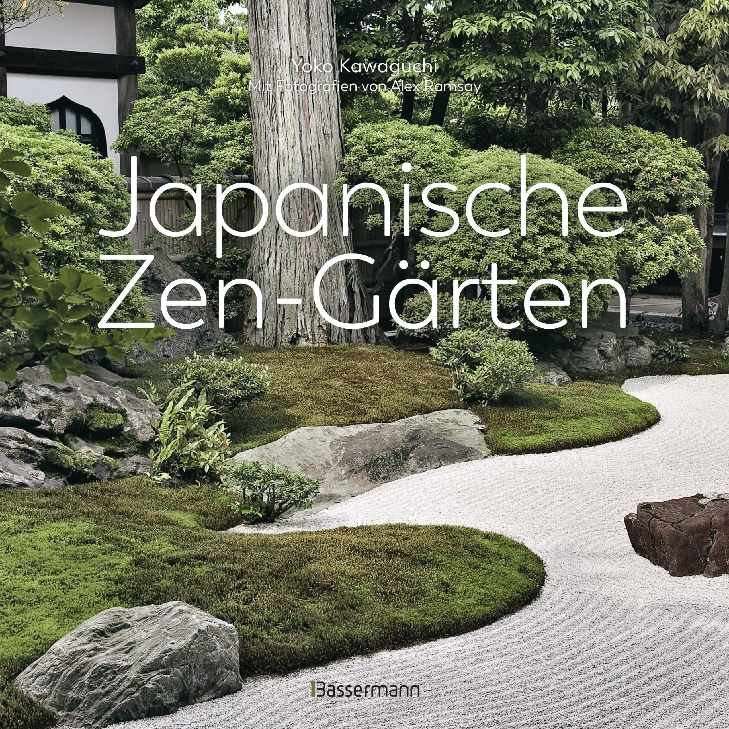Japanische Zen-Gärten: »Weltentrückte Fotografien [...], auf denen man das Wasser rieseln und das Moos wachsen zu hören meint.« Frankfurter Allgemeine Zeitung