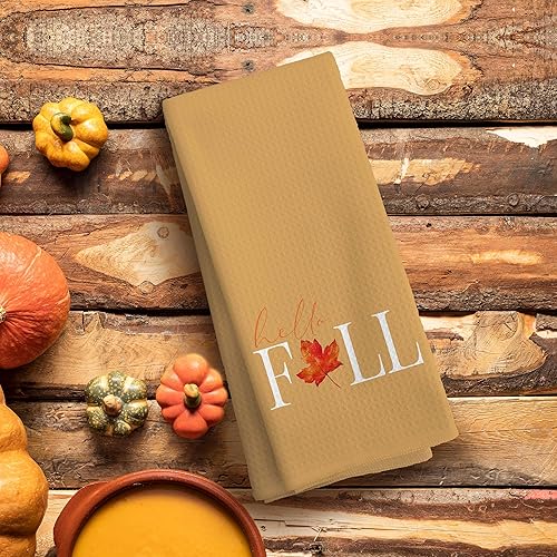 Miniatura 2 de Toallas de mano de otoño, toallas de baño de otoño, decoraciones de otoño para el hogar, toallas de cocina de otoño, toallas de mano de otoño para