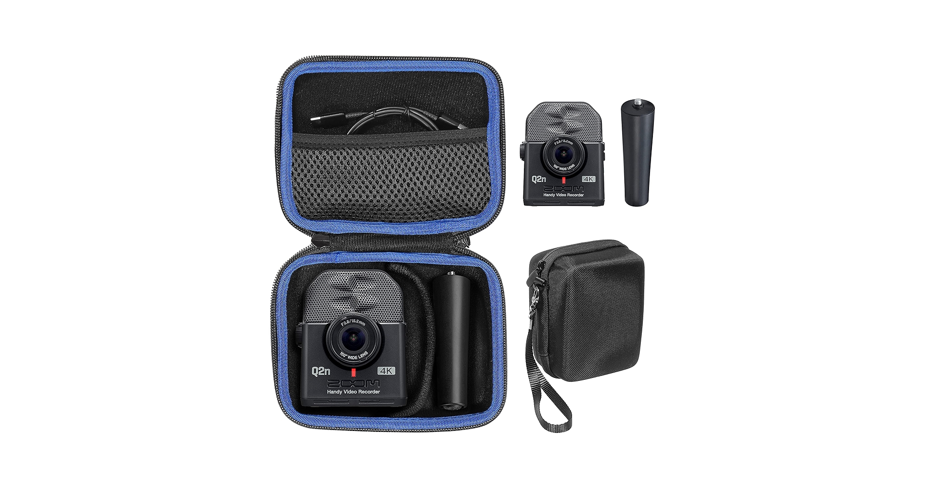 ZOOM Q2n-4K Handy Video Recorder おまけ付き Zoom Q2N-4K Starter Bundle Handy Video Recorder Kit with SD