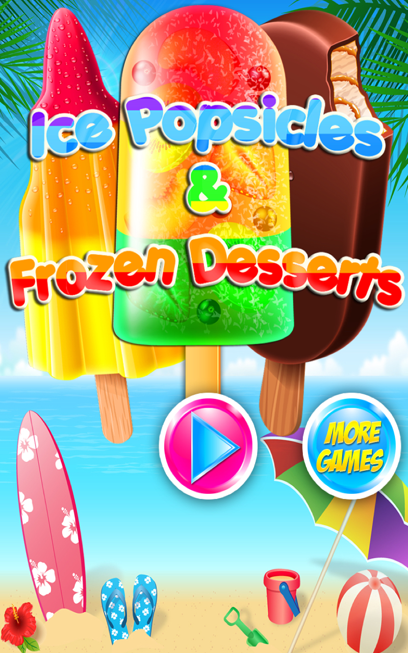 Ice Popsicles Ice Cream & Frozen Desserts Kids Food Maker & Cooking