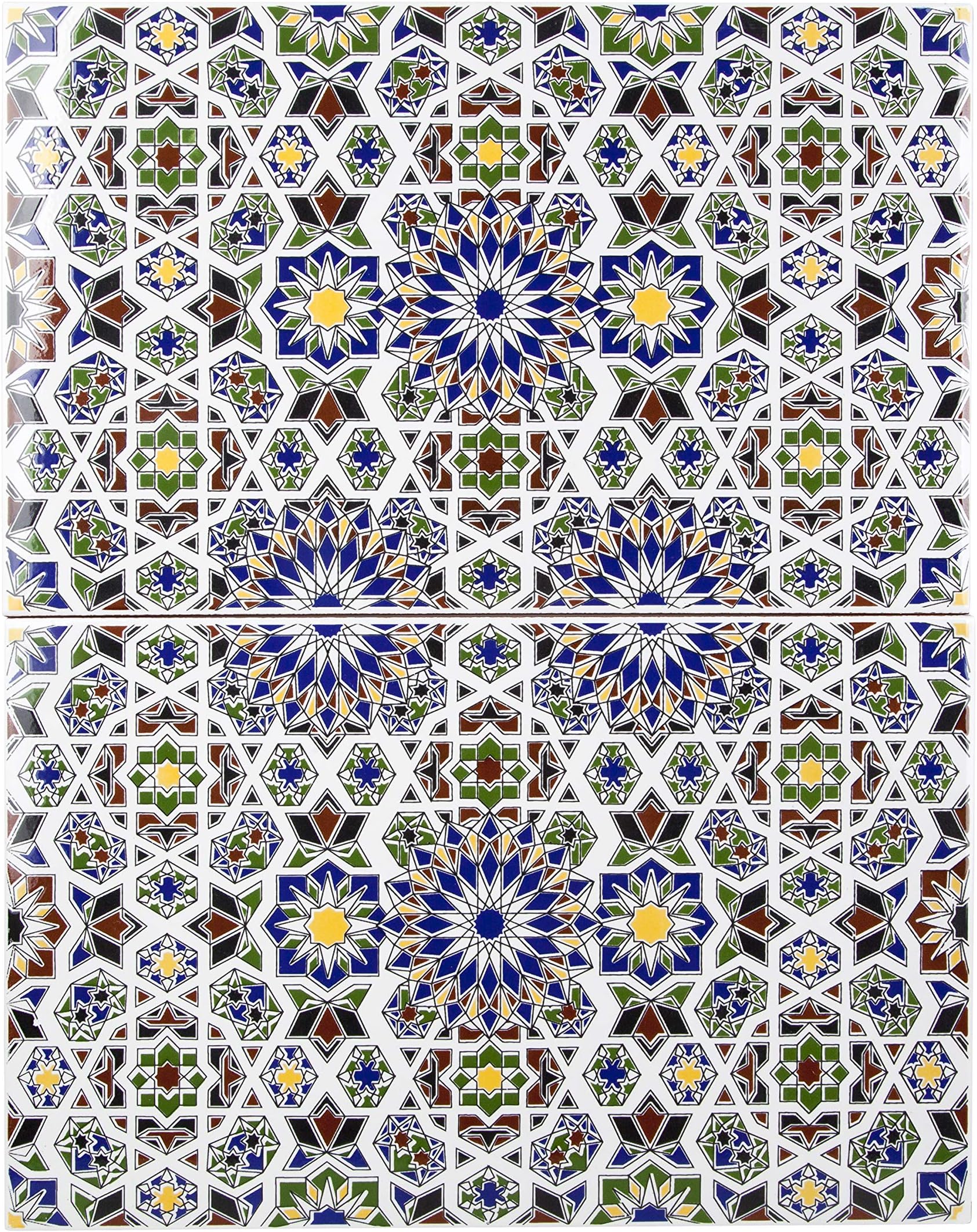 Maher โ Rustic Ceramic Art Design Arabic Maher Moroccan Tile
