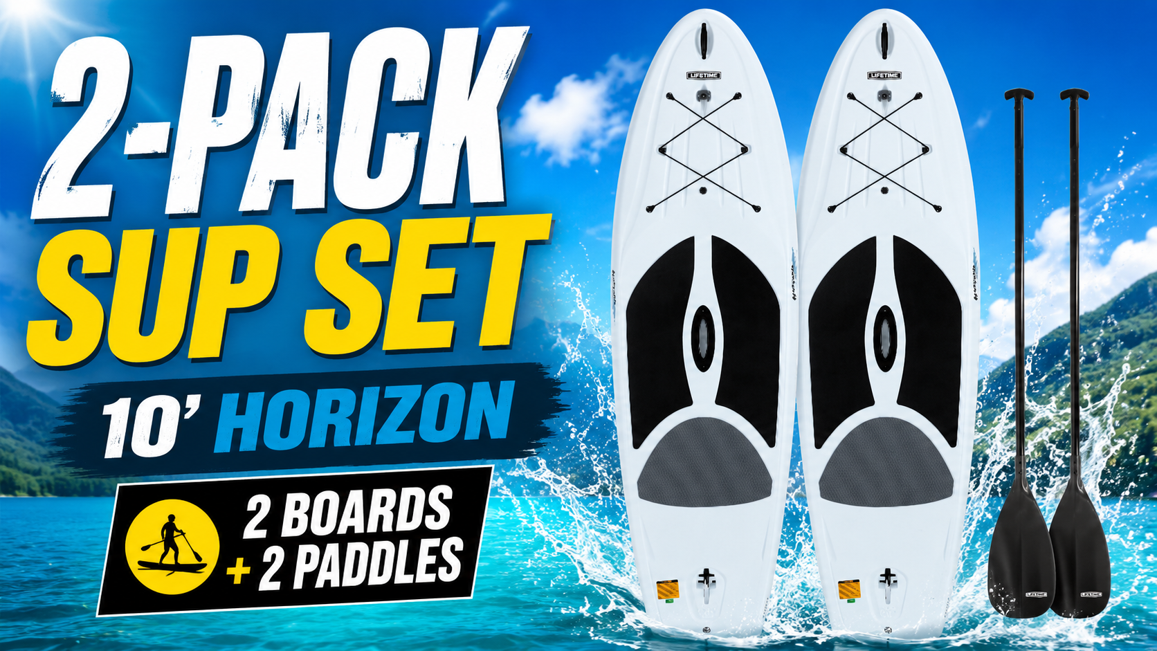 Amazon.com : Lifetime 90749 Horizon Stand Up Paddleboards 10-Foot