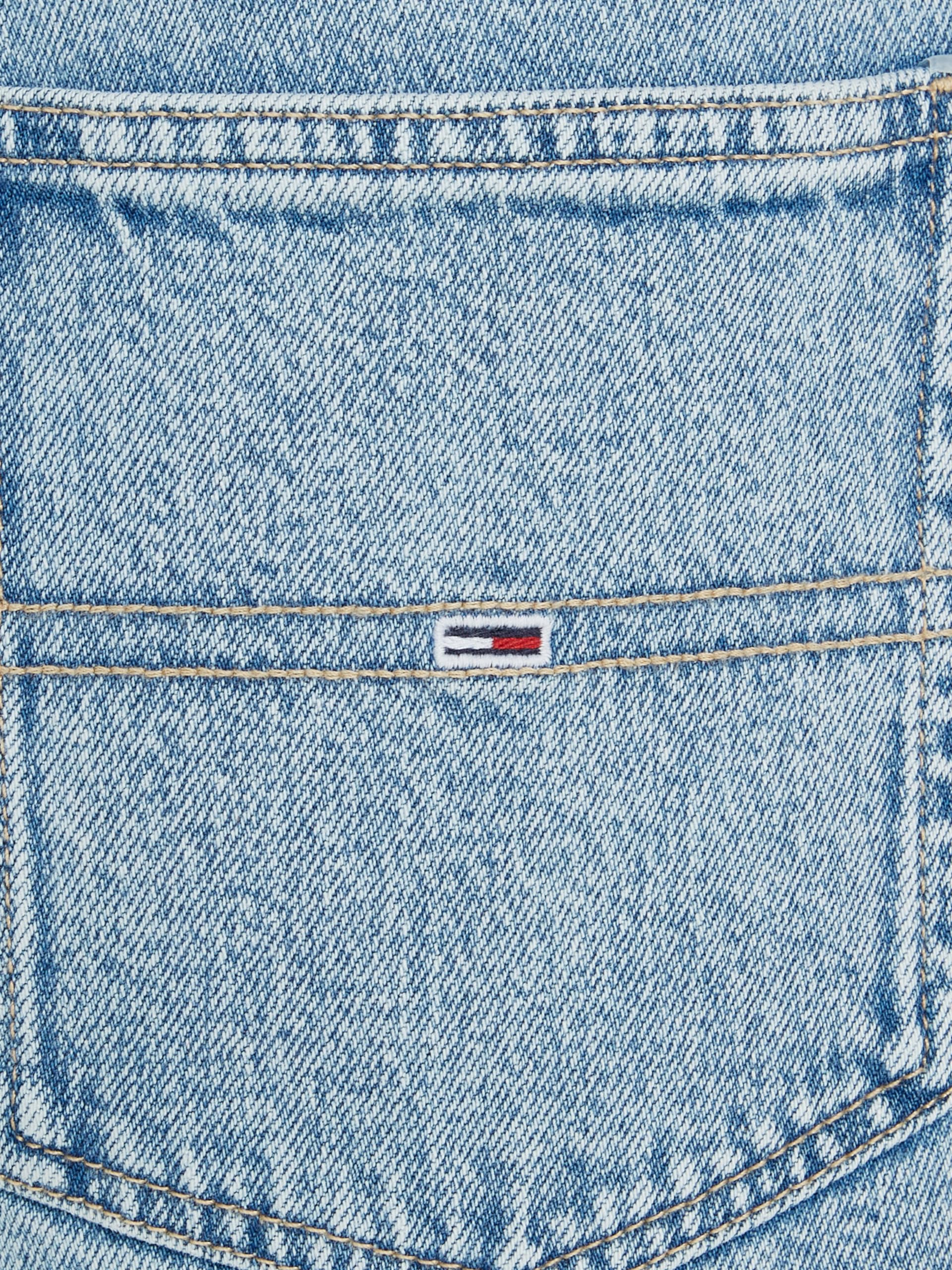 Tommy Jeans Jupe Femme Denim Mini Jupe en Denim Extensible