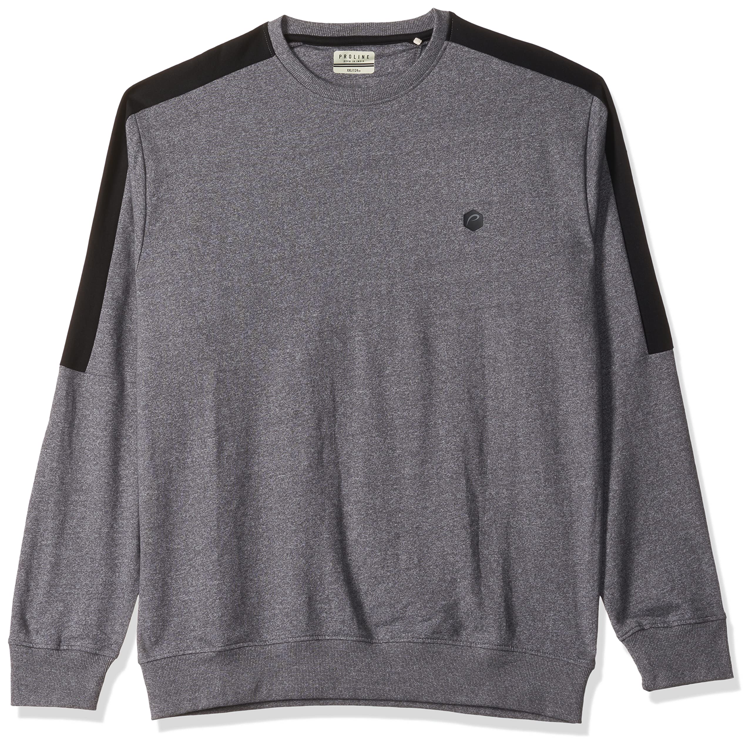 proline Men's Cotton Blend Round Neck Pullover Sweater-picture-25