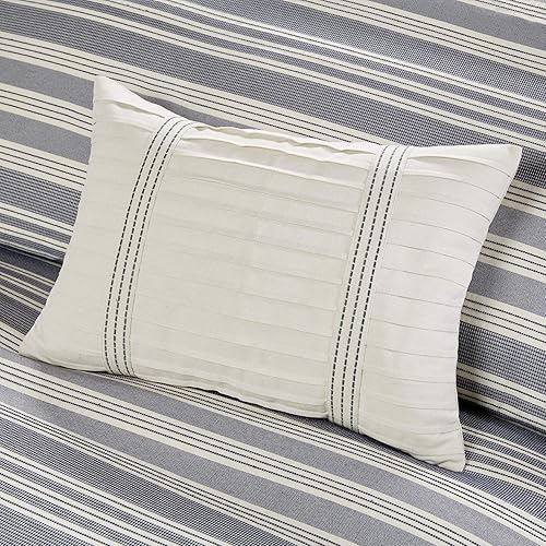 Miniatura 10 de Juego de edredón acogedor Madison Park Signature - Juego de ropa de cama para todas las estaciones con inserto relleno combinado y funda de edredón