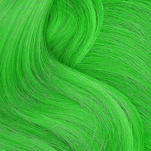 Miniatura 7 de Punky- Spray de color temporal para el cabello, verde jaguar, no pegajoso, tinte que no maltrata el cabello, colorante para el cabello vívido al