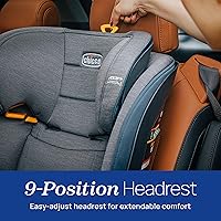 Vista 9 de Chicco MyFit Harness + Booster Car Seat, 5-Point Harness and High Back Seat