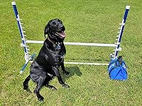 Vista 4 de ActiveDogs Agility - Bolsa de arena grande de baja gravedad, capacidad de bolsa de 20 #, alforja no restrictiva para estabilizar el túnel