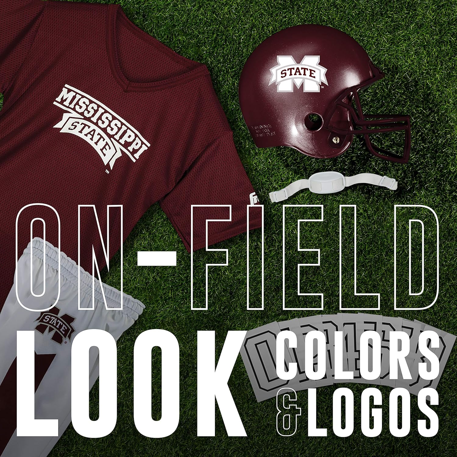 Franklin Sports NCAA Kids Football Uniform Sets - College Football Jersey, Helmet + Pants for Boys + Girls - NCAA Official