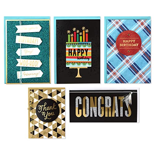 Hallmark Handmade All Occasion Boxed Greeting Card Assortment, Pink Floral (Pack Of 20)—Birthday Cards, Baby Shower Cards, Wedding Cards, Sympathy Cards, Thinking Of You Cards, Thank You Cards #TOP4