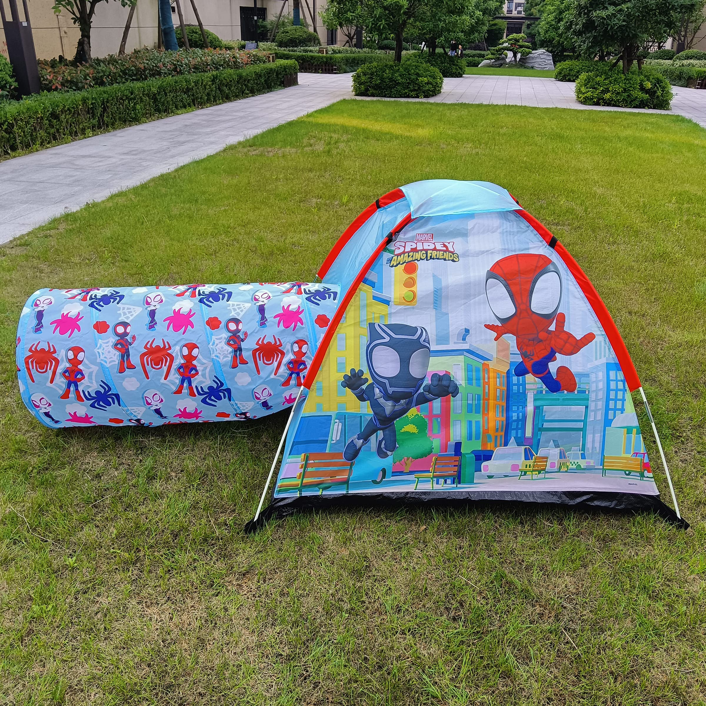 MAIKEHIGH Tunnel de jeu pour enfants, 4 en 1 Pop Up | Tente avec piscine pliable, ballons, intérieur, extérieur, jardin, jeu, garçons, filles, cadeau d'anniversaire