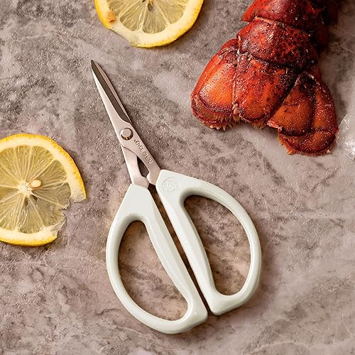 Miniatura 18 de Joyce Chen Original Unlimited Kitchen Scissors All Purpose Kitchen Shears With Comfortable Handles, Yellow, 2 Pack