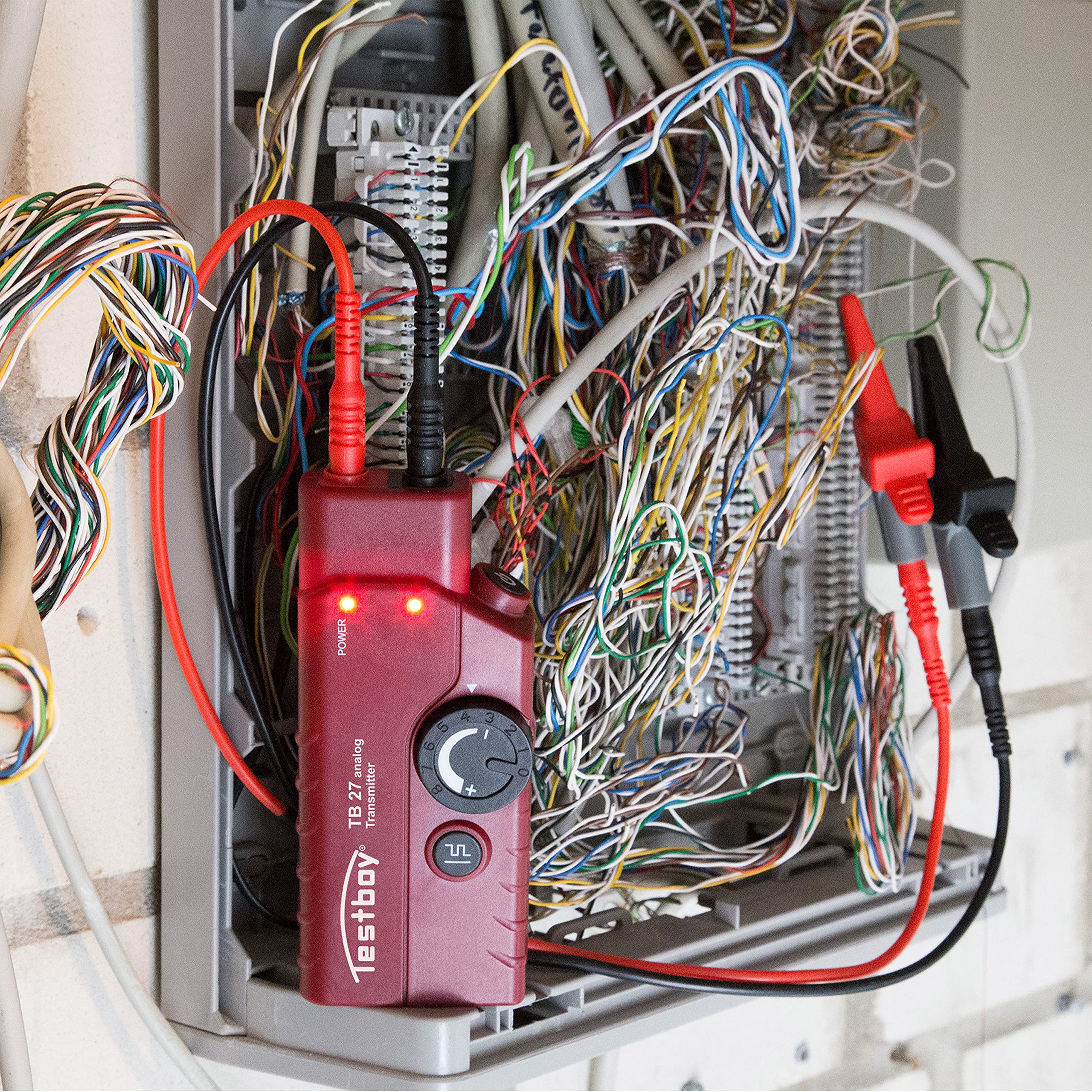 Cercafili Testboy 27 Digitale - Per Elettricisti, Rileva Cavi Fino A 400V, Con Accessori - Foto 7