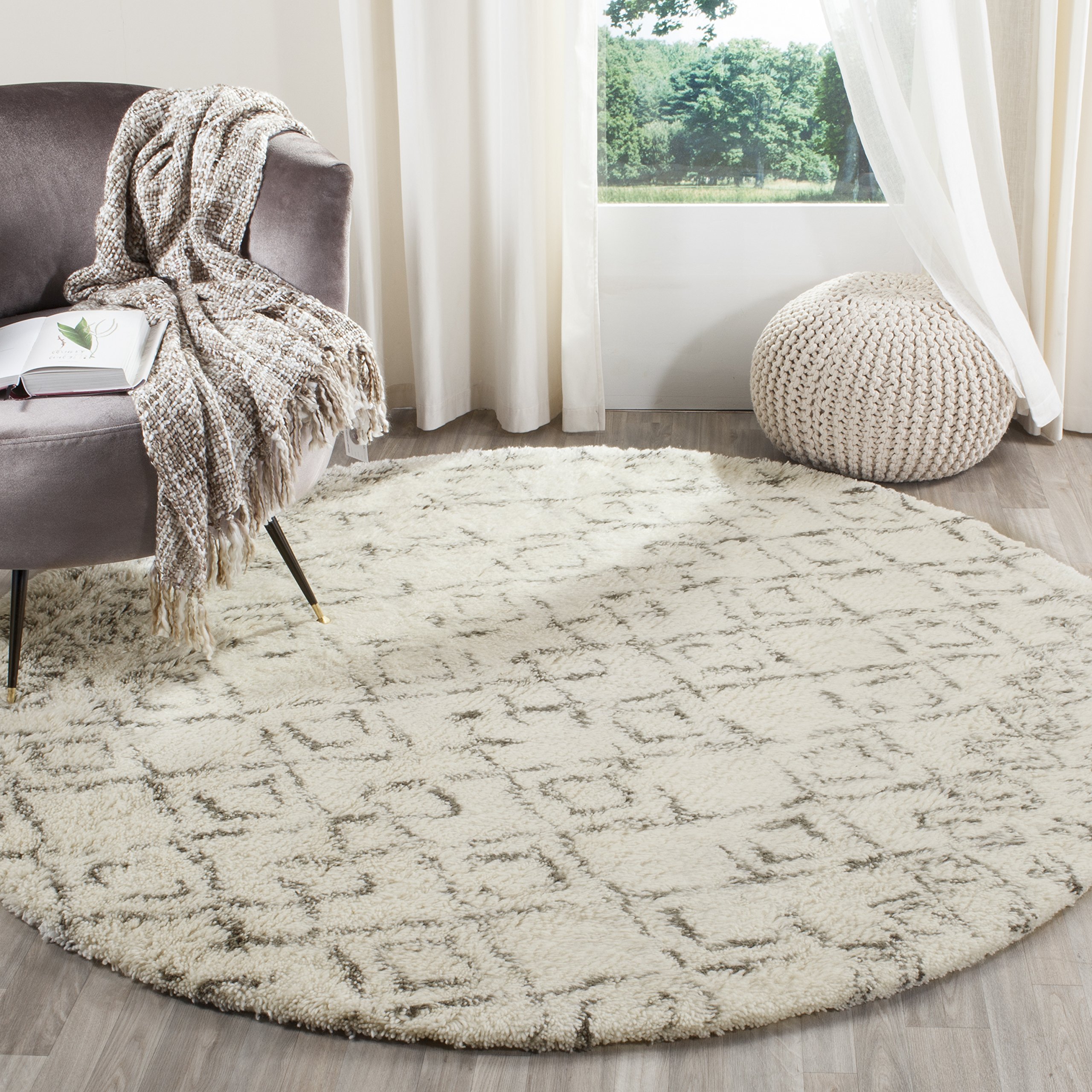 Amazon.com: SAFAVIEH Area Rug 8x10 - Casablanca Shag Collection
