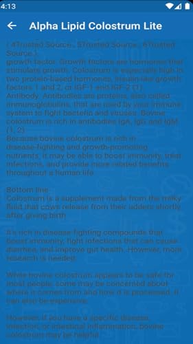 Alpha Lipid Colostrum Lite