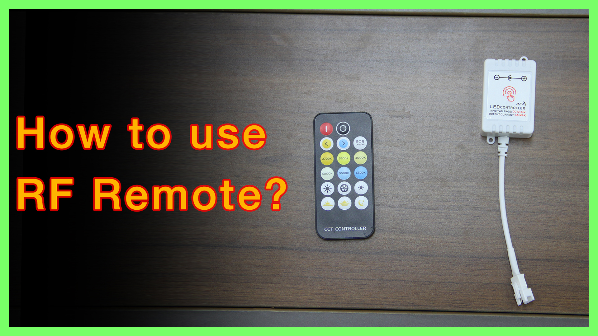 Watch How to use RF Remote Control ? on Amazon Live