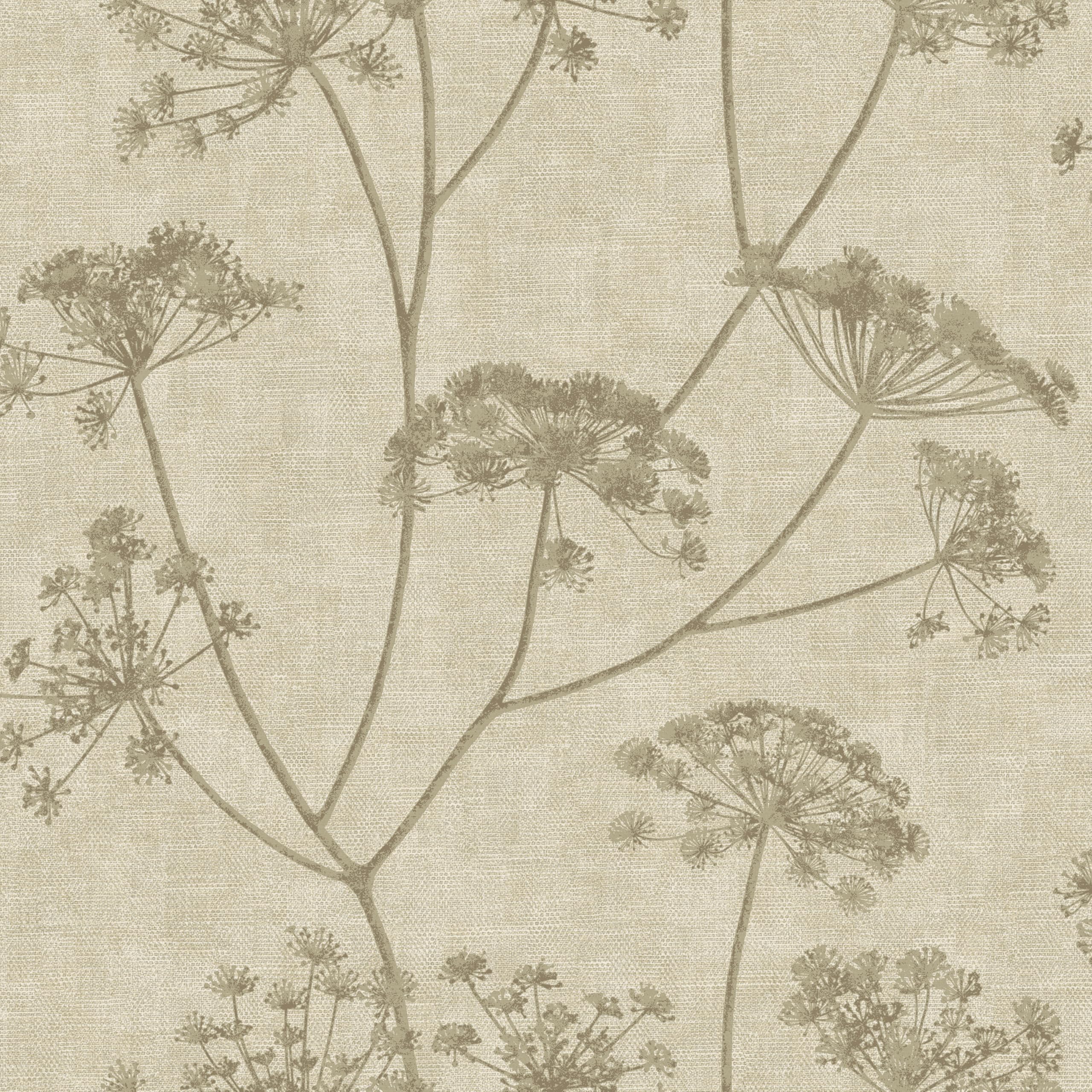 Vymura M95702 Mirella Heavyweight Italian Vinyl Wallpaper, Natural