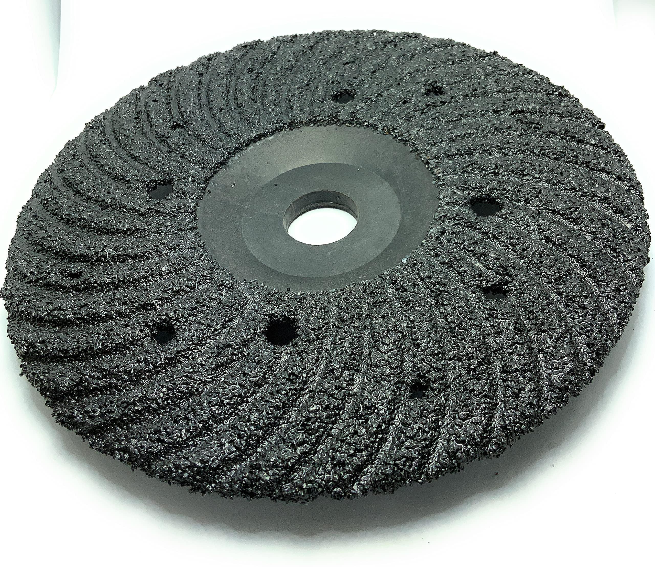 SIGNI S/C Plastic Back Grinding Disc for Granite/Marble/Concrete and Glasses (24 Grit, 7 inch)