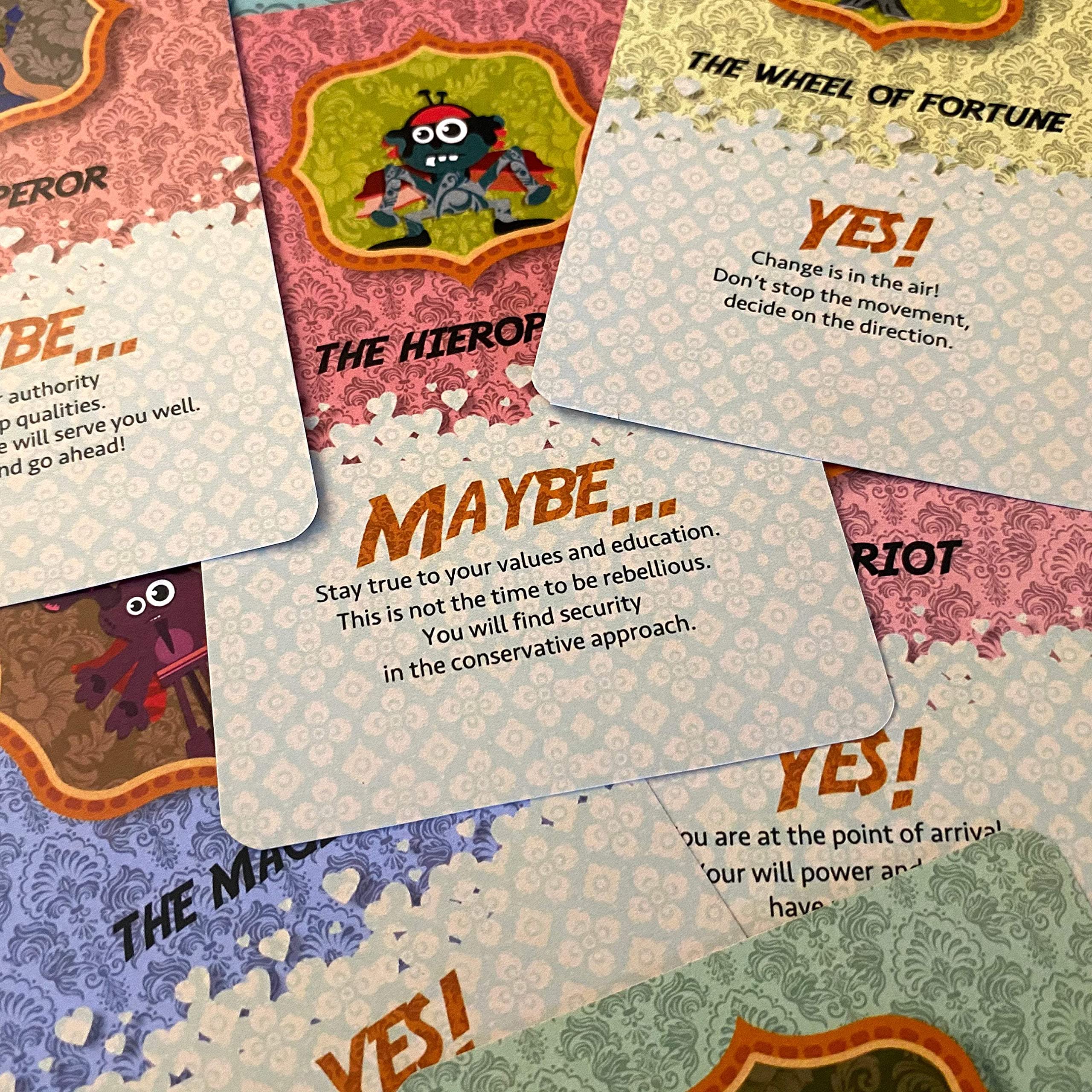 Love Monster Tarot - Yes No - Major Arcana
