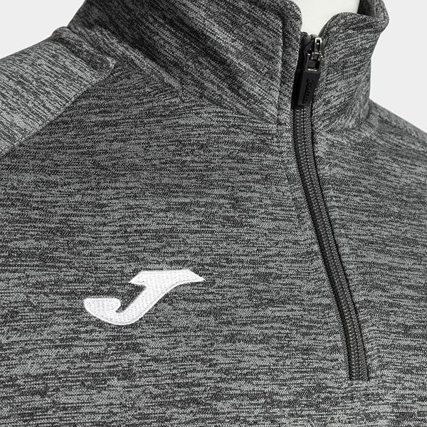 Joma- Sudadera para Hombre , 6XS - 3XL - Cálida y Transpirable, Evita entrada de Frío con Media Cremallera, Bajo y Puños en Rib - Faraón - 3