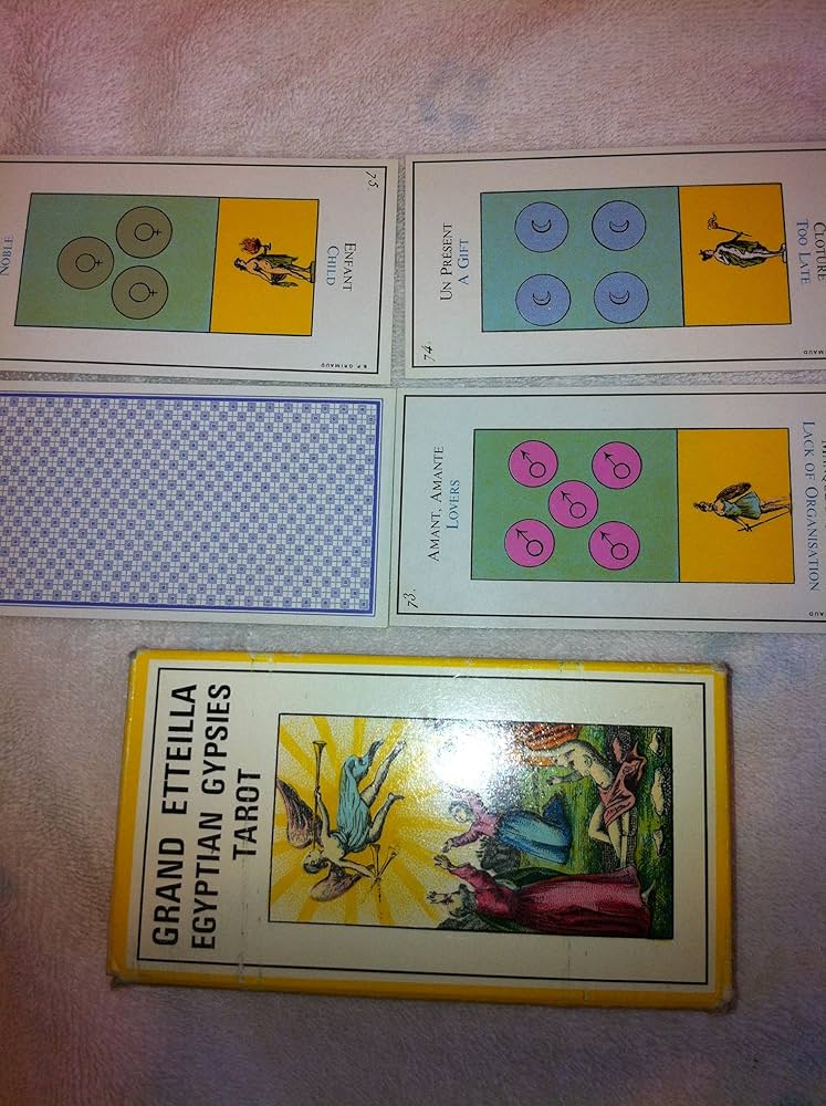 趣味・スポーツ・実用 GRAND ETTEILLA EGYPTIAN GYPSIES TAROT Amazon | Grand Etteilla Egyptian Gypsies Tarot | U, S