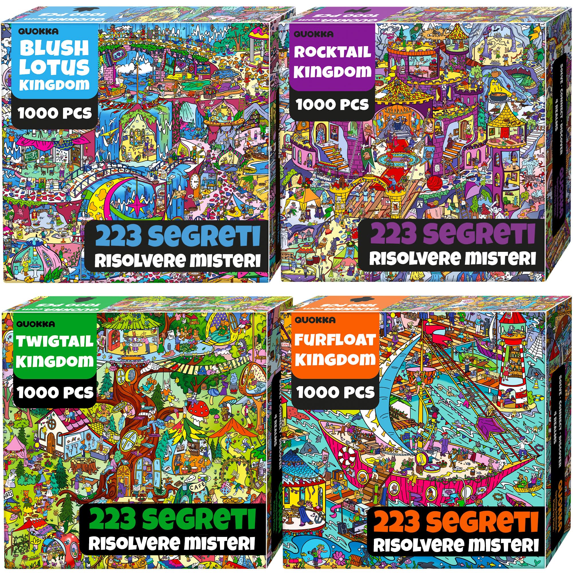 Puzzle da 1000 pezzi per adulti – Puzzle per adulti da 1000 pezzi