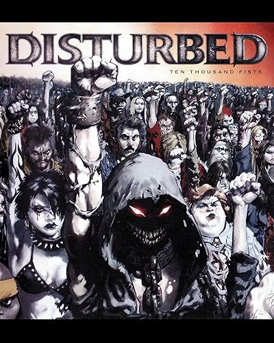 Miniatura 1 de Póster perturbado con banda de rock americano para decoración de habitación, 16 x 20 pulgadas