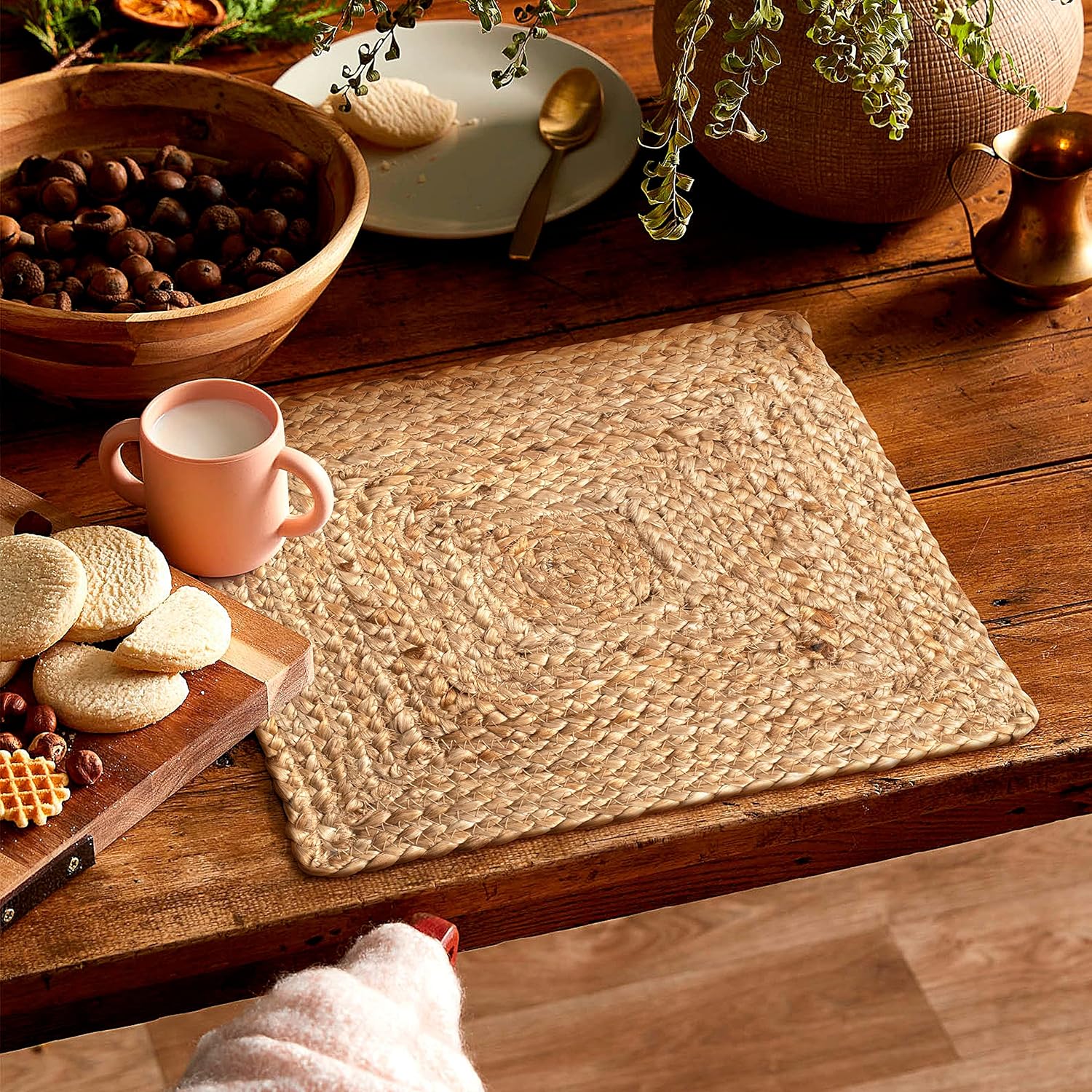 Jute Placemat,Placemat,Braided Placemats,Round Placemats